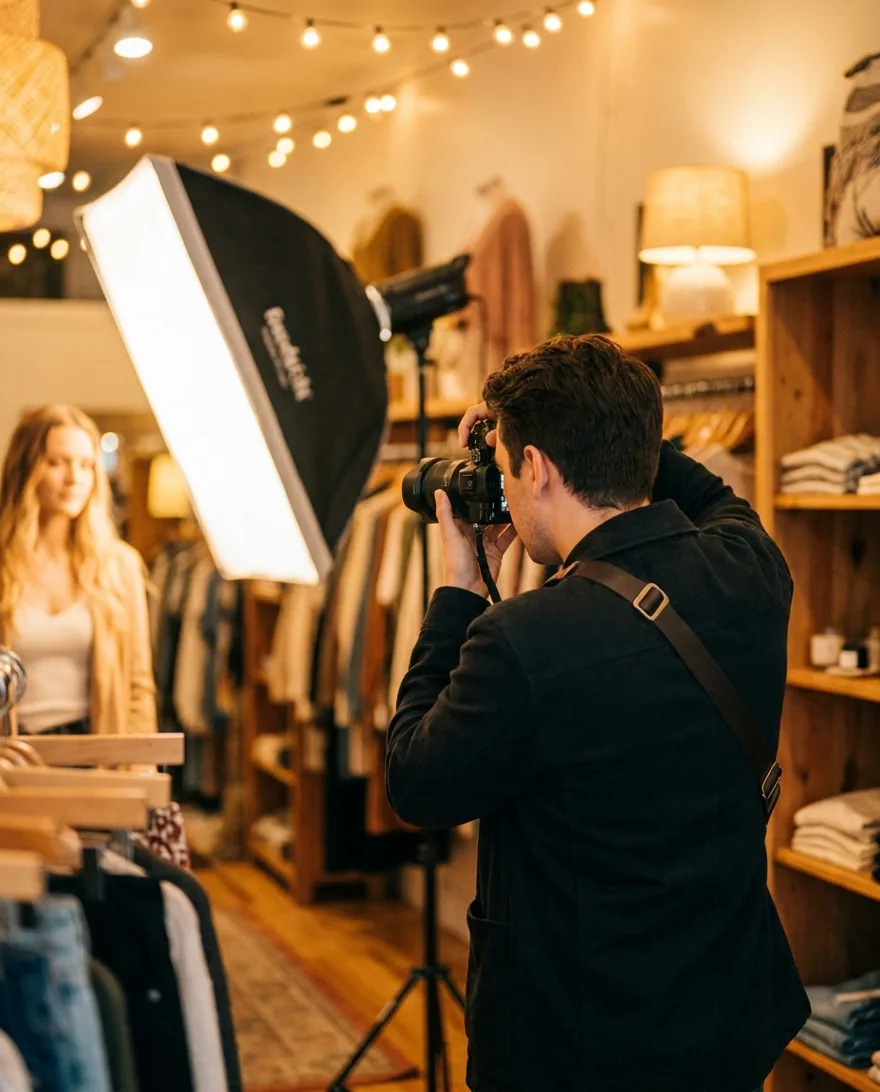 COULISSES — SHOOTING